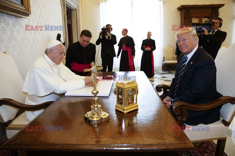 Donald Trump na audiencji u papieża Franciszka