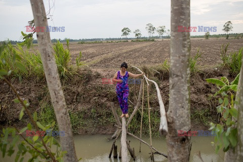 Susza w delcie Mekongu