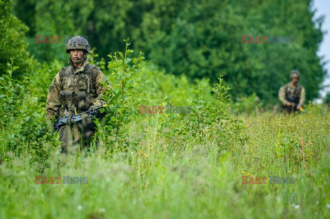 Ćwiczenia wojskowe NATO na Litwie - Eyevine