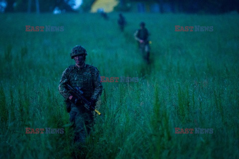 Ćwiczenia wojskowe NATO na Litwie - Eyevine