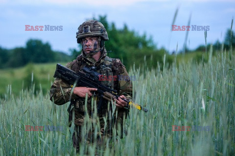 Ćwiczenia wojskowe NATO na Litwie - Eyevine