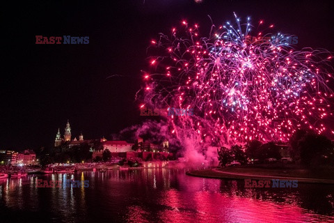 Pokaz sztucznych Ogni na Krakowskich Wiankach