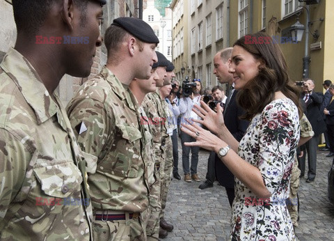 William i Catherine w Polsce - Pomorze