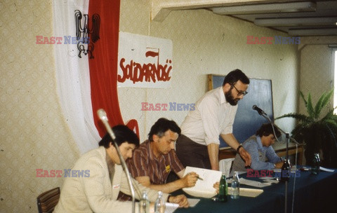 Działacze Solidarności