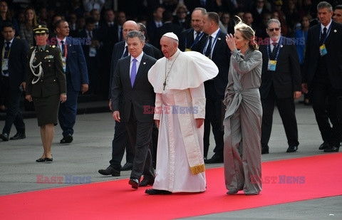 Pielgrzymka Papieża Franciszka do Kolumbii