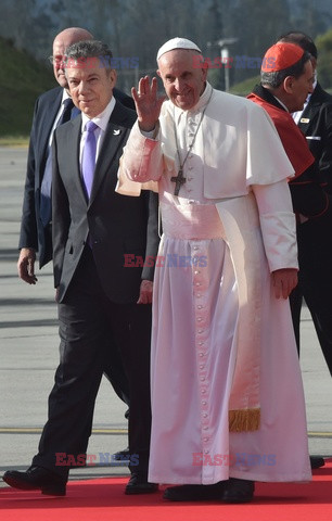 Pielgrzymka Papieża Franciszka do Kolumbii