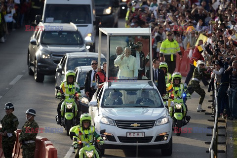 Pielgrzymka Papieża Franciszka do Kolumbii