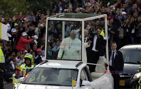 Pielgrzymka Papieża Franciszka do Kolumbii