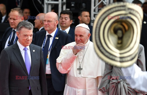 Pielgrzymka Papieża Franciszka do Kolumbii