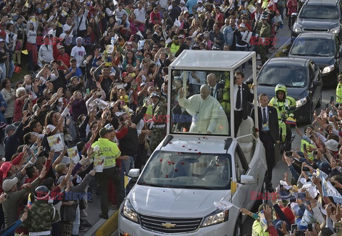 Pielgrzymka Papieża Franciszka do Kolumbii