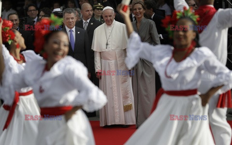 Pielgrzymka Papieża Franciszka do Kolumbii