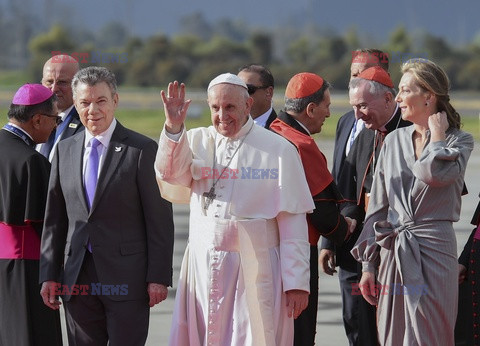 Pielgrzymka Papieża Franciszka do Kolumbii