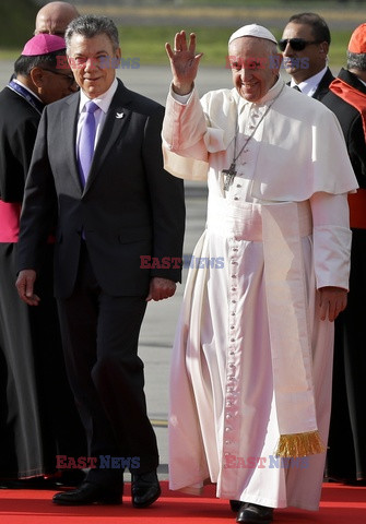 Pielgrzymka Papieża Franciszka do Kolumbii