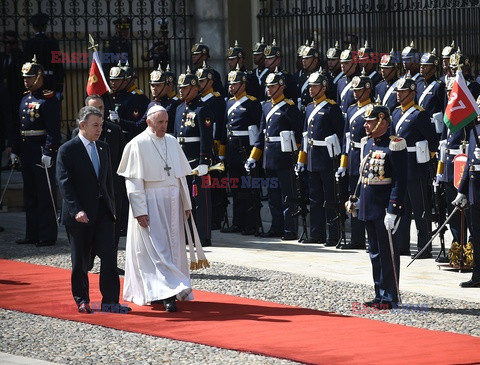 Pielgrzymka Papieża Franciszka do Kolumbii