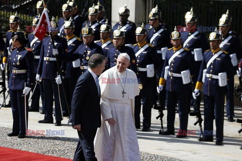 Pielgrzymka Papieża Franciszka do Kolumbii