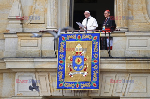 Pielgrzymka Papieża Franciszka do Kolumbii