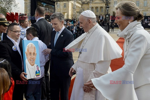 Pielgrzymka Papieża Franciszka do Kolumbii