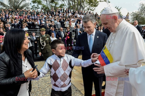 Pielgrzymka Papieża Franciszka do Kolumbii