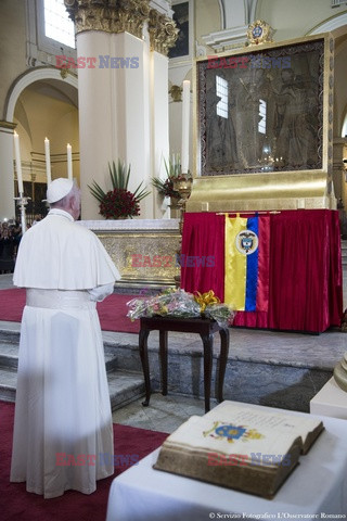 Pielgrzymka Papieża Franciszka do Kolumbii