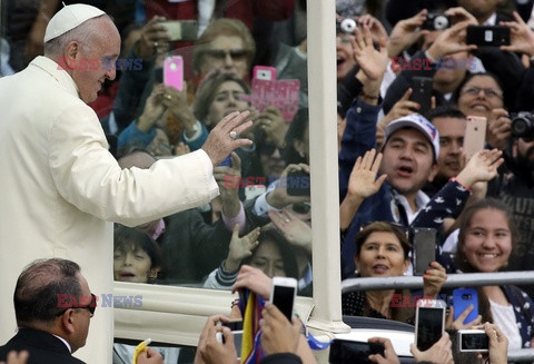 Pielgrzymka Papieża Franciszka do Kolumbii