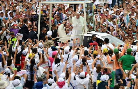 Pielgrzymka Papieża Franciszka do Kolumbii