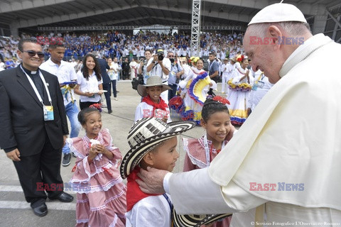 Pielgrzymka Papieża Franciszka do Kolumbii