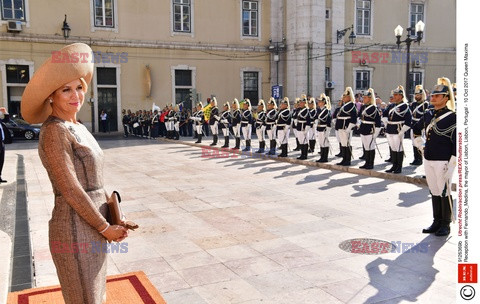 Królowa Maxima w Portugalii