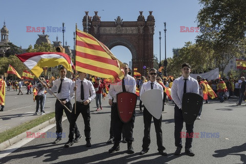 Protesty w Barcelonie - Agence VU