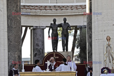 Papież Franciszek w Nettuno