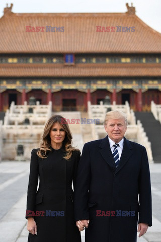 Donald Trump z wizytą w Chinach