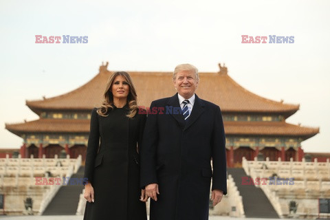 Donald Trump z wizytą w Chinach