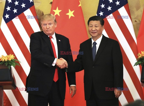 Donald Trump z wizytą w Chinach