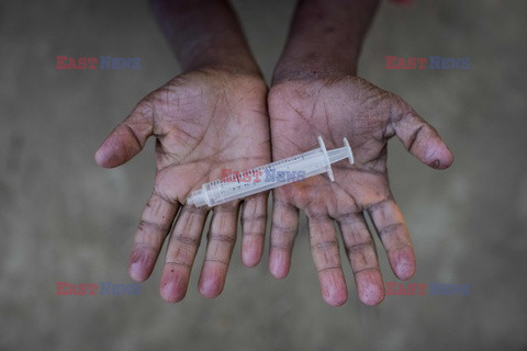 Zabawki dzieci z obozu Cox's Bazar - AFP