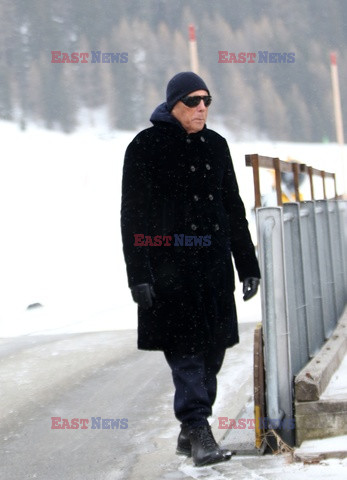 Giorgio Armani z rodziną w Saint-Moritz