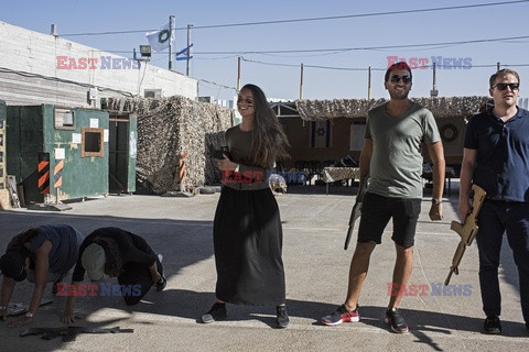 Izrael - Zachodni Brzeg - antyterrorystyczne ćwiczenia dla turystów - Noor Images