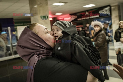 Czeczenia - żony i dzieci bojowników Państwa Islamskiego - Noor Images