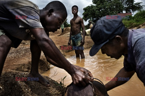 Sierra Leone - kopalnie diamentów - Noor Images