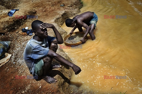 Sierra Leone - kopalnie diamentów - Noor Images