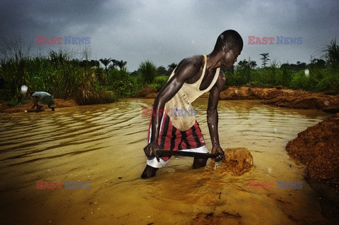 Sierra Leone - kopalnie diamentów - Noor Images