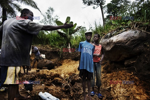 Sierra Leone - kopalnie diamentów - Noor Images