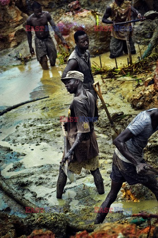 Sierra Leone - kopalnie diamentów - Noor Images