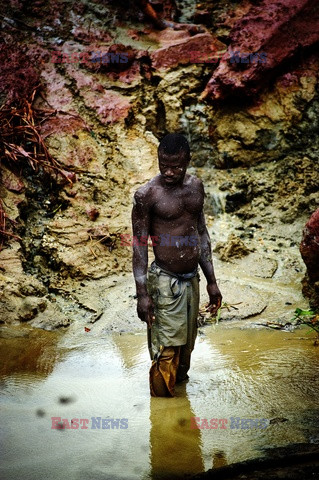 Sierra Leone - kopalnie diamentów - Noor Images