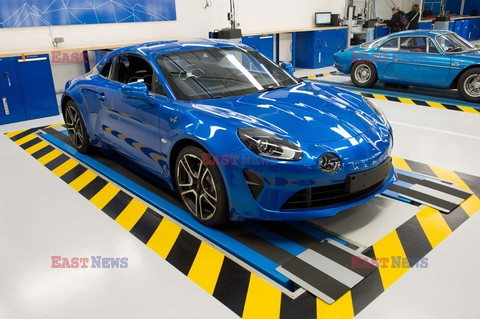 Linia produkcyjna Renault Alpine - Sipa Press