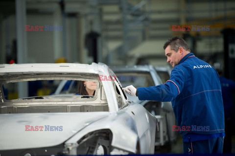 Linia produkcyjna Renault Alpine - Sipa Press