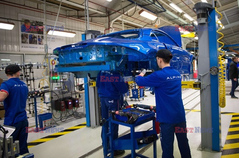 Linia produkcyjna Renault Alpine - Sipa Press