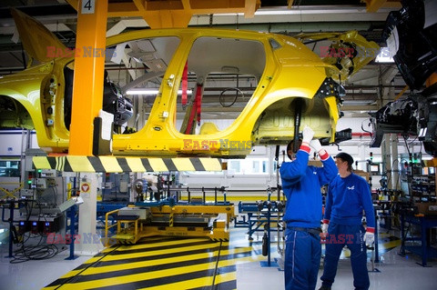 Linia produkcyjna Renault Alpine - Sipa Press