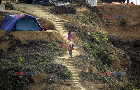 Lud Rohingya z Bangladeszu - Abaca