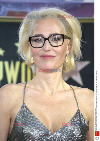 Gillian Anderson otrzymała gwiazdę na Bulwarze Sławy