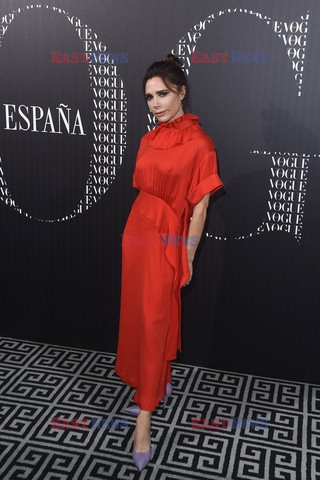 Victoria Beckham na imprezie Vogue w Madrycie