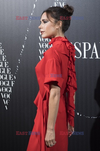 Victoria Beckham na imprezie Vogue w Madrycie